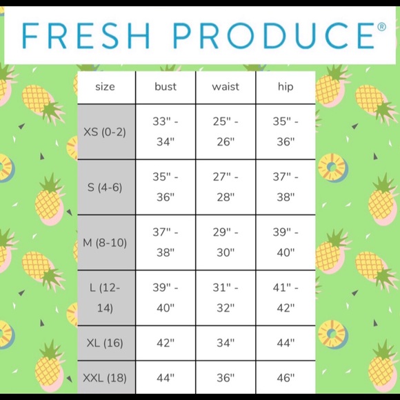 🌵Fresh Produce Island Dreaming V-Neck Tee NWT Med - Picture 9 of 13